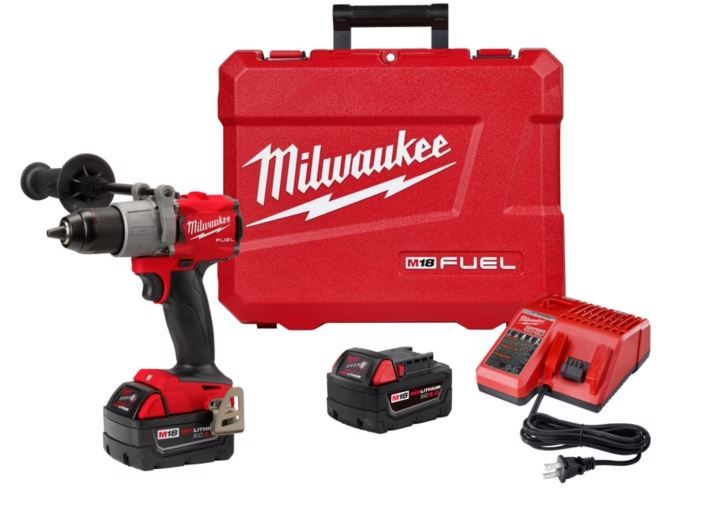 Milwaukee m18 fuel kit de taladro 1/2" con batería y cargador
PRECIOS INCLUYEN I.S.V.
