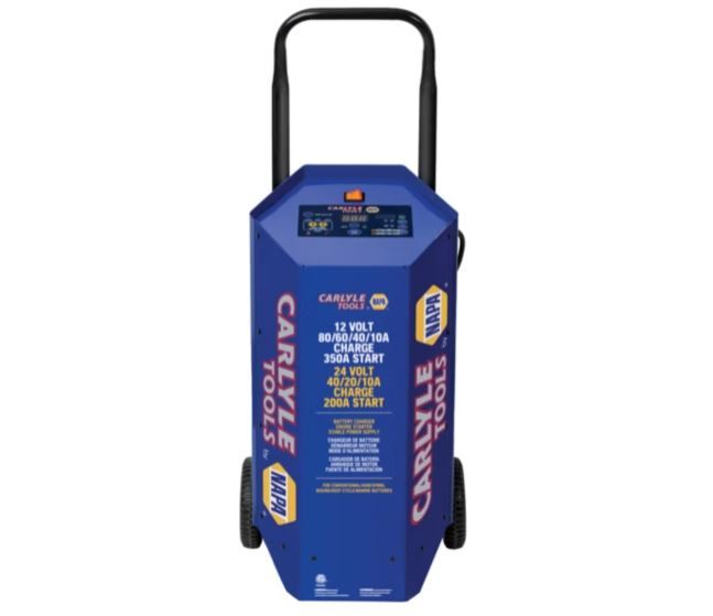 Carlyle 12/24v 80-60/60/40/10/350a cargador de batería inteligente con ruedas con motor de arranque
PRECIOS INCLUYEN I.S.V.