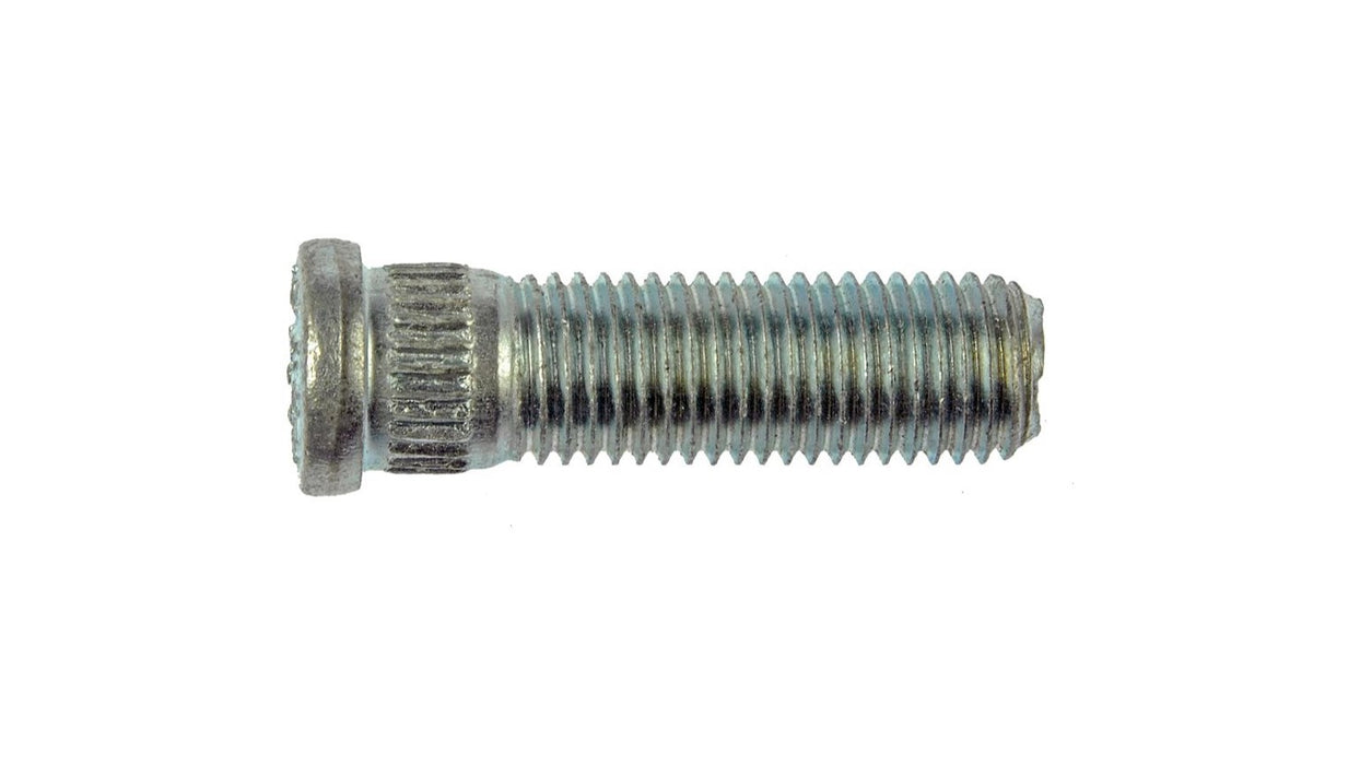 Wheel bolt 12-1.50 serrated wheel stud - 12.73mm knurl, 41.5mm length /  perno para rueda - rosca m12-1.5, moleteado 12.73 mm, longitud 41.5mm
PRECIOS INCLUYEN I.S.V.