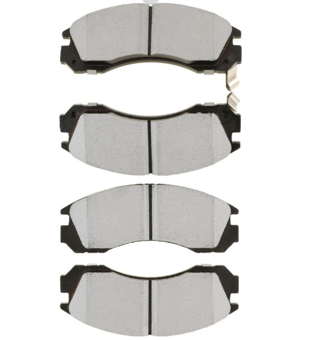 Pastilla frontal cerámica premium  silenciosa-  napa adaptive one truck and suv brake pads ceramic 
PRECIOS INCLUYEN I.S.V.