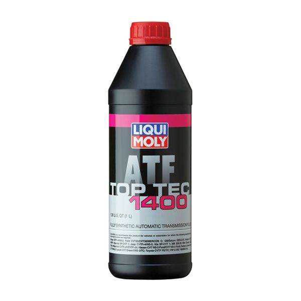 Atf cvt liqui moly toptec 1400 full sintético (no apto para híbrido)
PRECIOS INCLUYEN I.S.V.