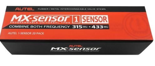 Sensor tpms universal programable de 1 sensor autel® mx, 315 mhz y 433 mhz, vástago de válvula de goma, caja de 20
PRECIOS INCLUYEN I.S.V.