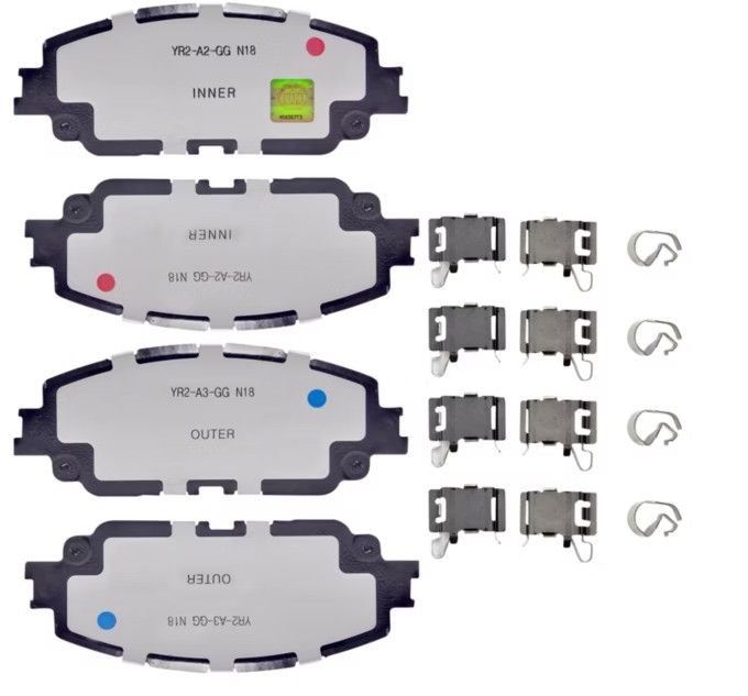 Brake pads ceramic front
PRECIOS INCLUYEN I.S.V.