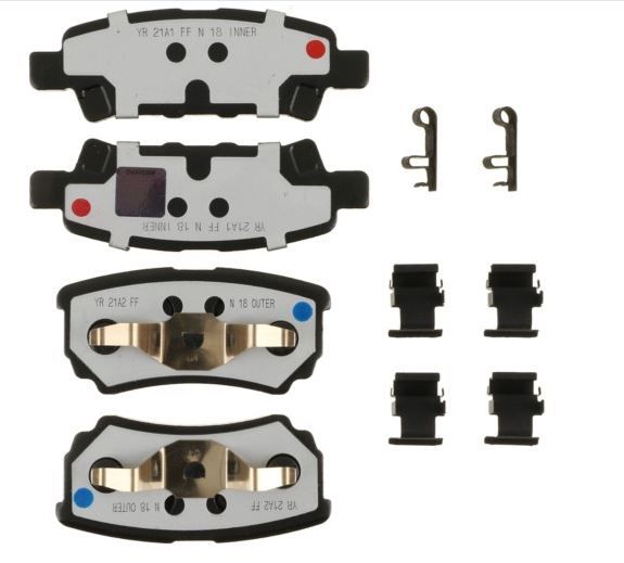Pastilla trasera cerámica premium - napa adaptive one truck and suv brake pads ceramic
PRECIOS INCLUYEN I.S.V.