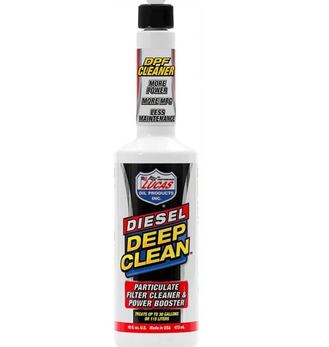 Aditivo de diesel lucas oil / lucas oil diesel deep clean - 16 oz
PRECIOS INCLUYEN I.S.V.