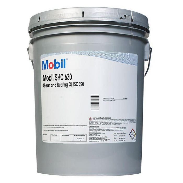 Cubeta de lubricante mobil sintético para engranajes y cojinetes iso 220 shc 630
PRECIOS INCLUYEN I.S.V.