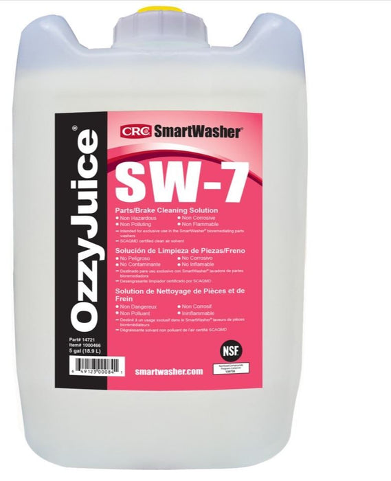 Limpiador de frenos crc para uso en smart washern 5 gal- crc smartwasher® ozzyjuice sw-7 parts/brake cleaning solution - 5 gal
PRECIOS INCLUYEN I.S.V.