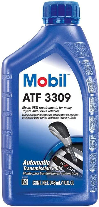 Mobil atf 3309, lubricante para transmisiones automaticas de vehiculos livianos.
PRECIOS INCLUYEN I.S.V.