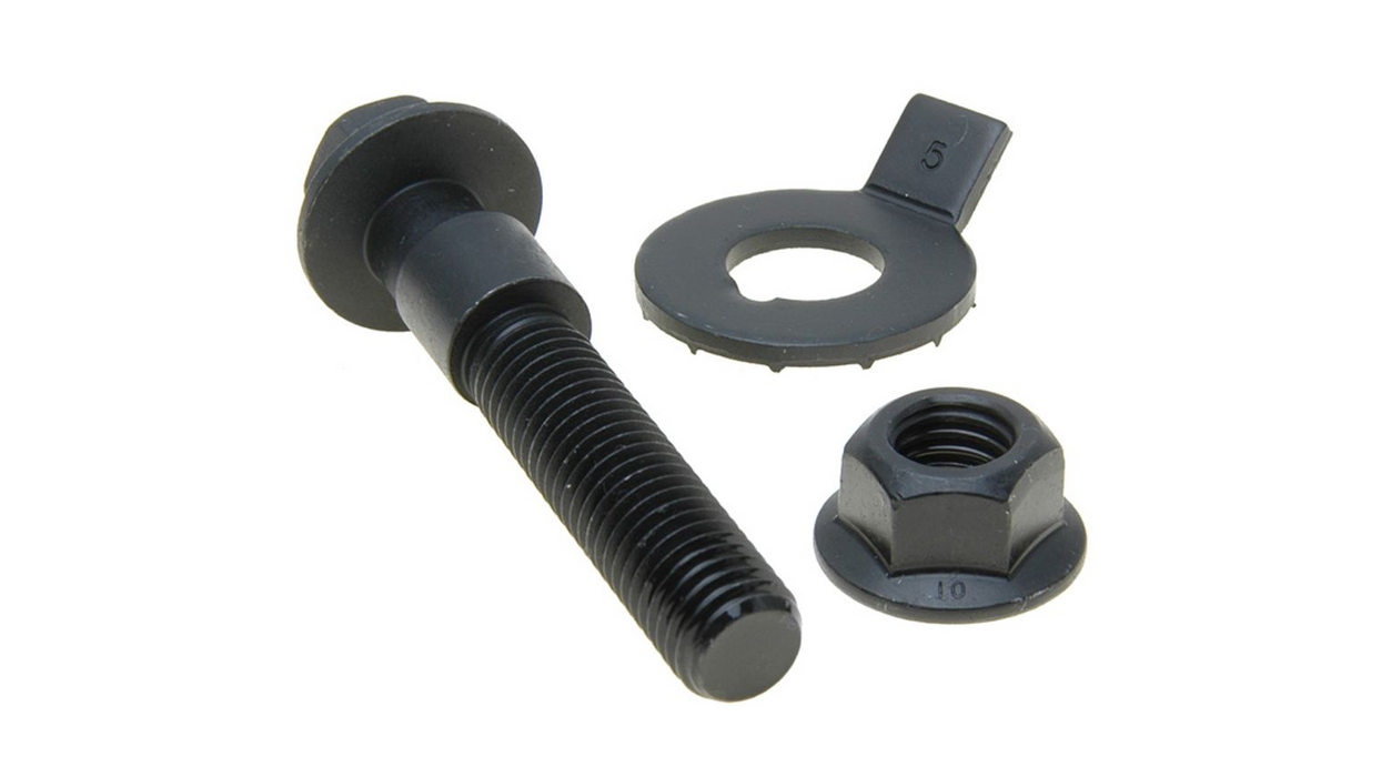 Cam / crank bolt kit - front suspension / tornillo excentrico
PRECIOS INCLUYEN I.S.V.