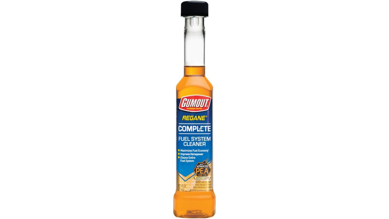 Aditivo de gasolina limpiador del sistema de inyección  fuel additive gumout regane - fuel system cleaner 6 oz itw global brands