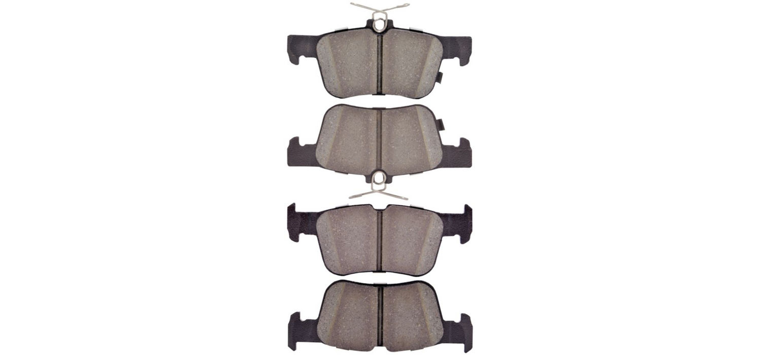 Brake pads- rear- adaptive one passenger / fricciones