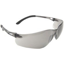 Gafas/gafas de seguridad, livianas, montura gris, lentes grises