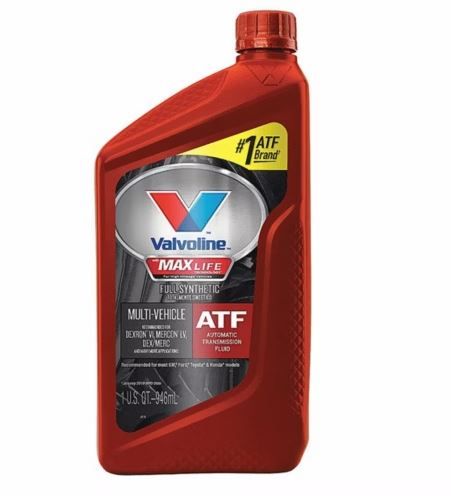 Fluido de transmisión automática valvoline max life dexron iii/mercon - 1 cuarto de galón