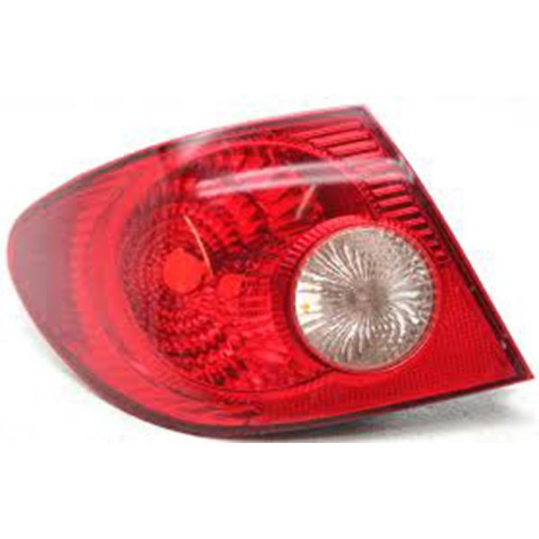 Stop de paral toyota corolla 2005 - 2008 rojo / blanco versión americana (lh)