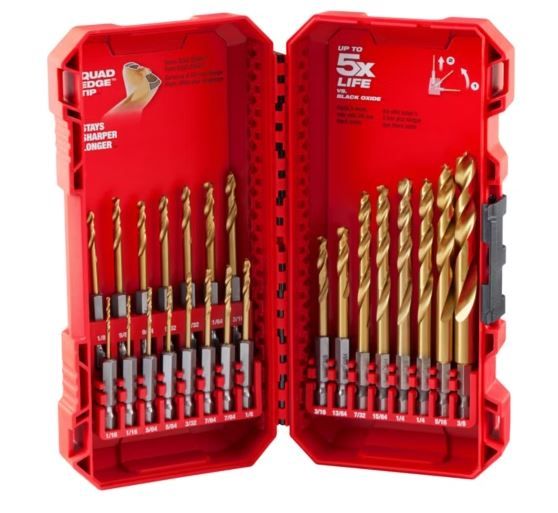 Milwaukee tool shockwave red helix kit de brocas titanio - 23 piezas
PRECIOS INCLUYEN I.S.V.