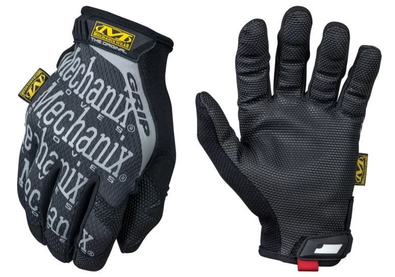 Guantes/ mechanix wear talla x-l, negro y gris