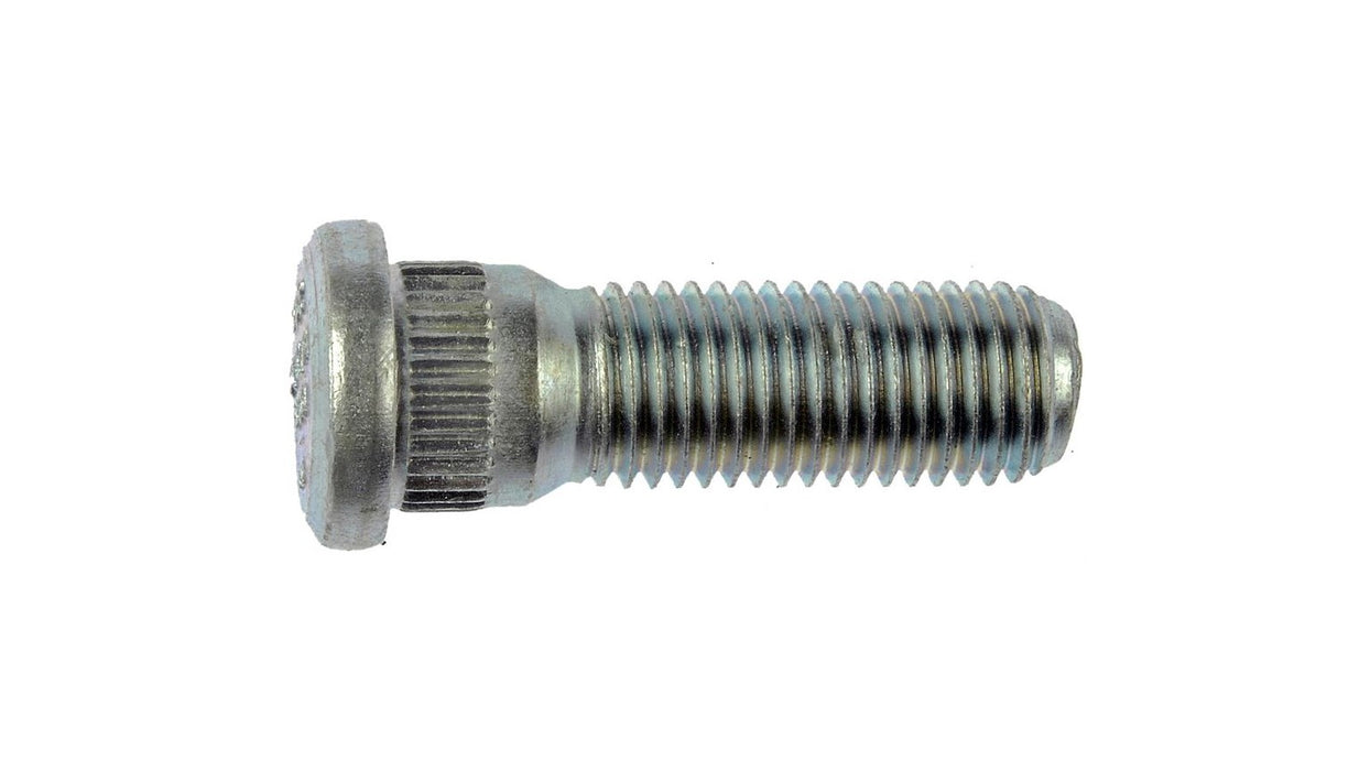 M12-1.50 serrated wheel stud - 14.20mm knurl, 40mm length / perno para rueda rosca m12-1.50, moletedo de 14.20mm, logitud 40mm