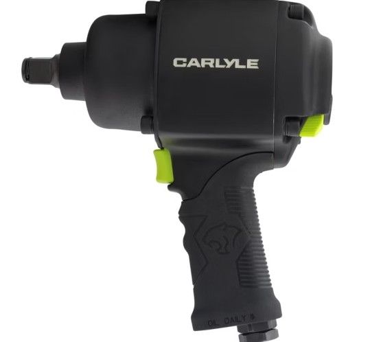 Llave de impacto neumática carlyle, entrada de 3/4 pulg., super-duty