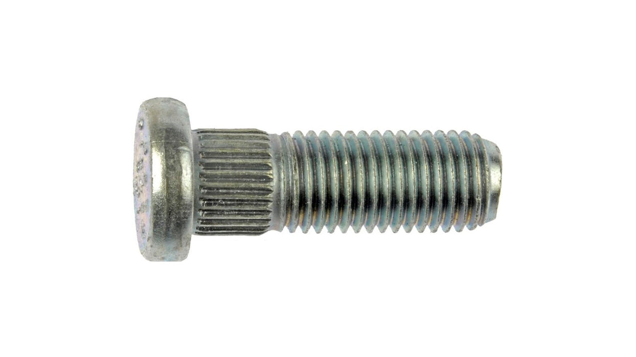 Wheel bolt - front / perno para rueda -  espárrago de rueda dentada m12-1.50 - moleteado de 12,22 mm, longitud de 36 mm