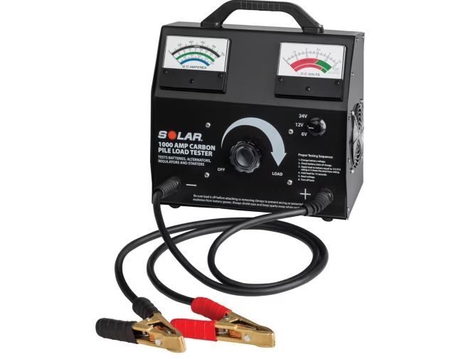 Tester de bateria 1000 amp 6v/12v/24v
PRECIOS INCLUYEN I.S.V.