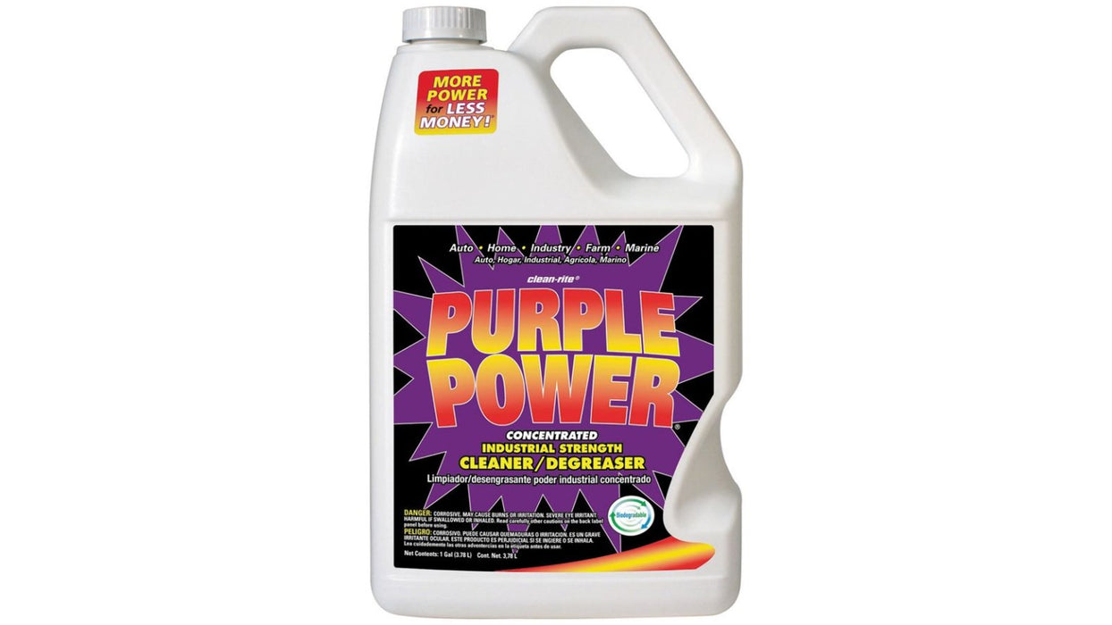 Cleaner / multi-purpose aiken chemical company / purple power purple power cleaner / degreaser 1 gal
PRECIOS INCLUYEN I.S.V.