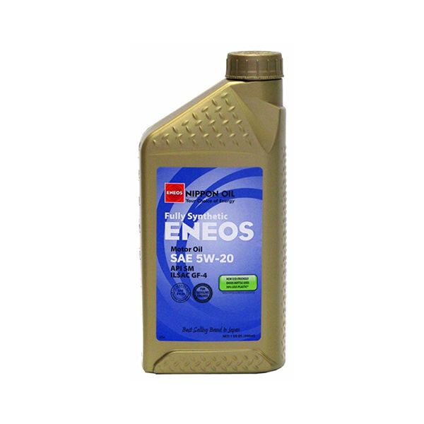 Eneos fully synthetic 5w20 motor oil - 1 qt / aceite para motor eneos 5w20 sintético 1/4 de galón (946ml)