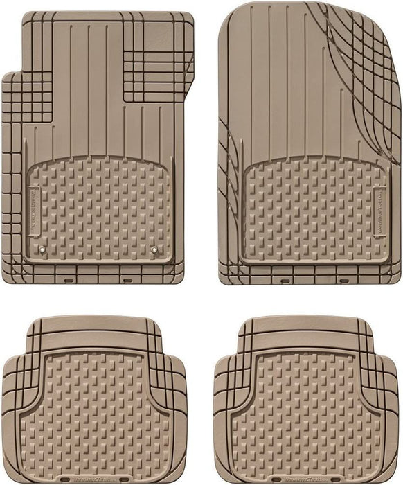 Juego de alfombras termoplástico universal weathertech 4 piezas, beige.
PRECIOS INCLUYEN I.S.V.