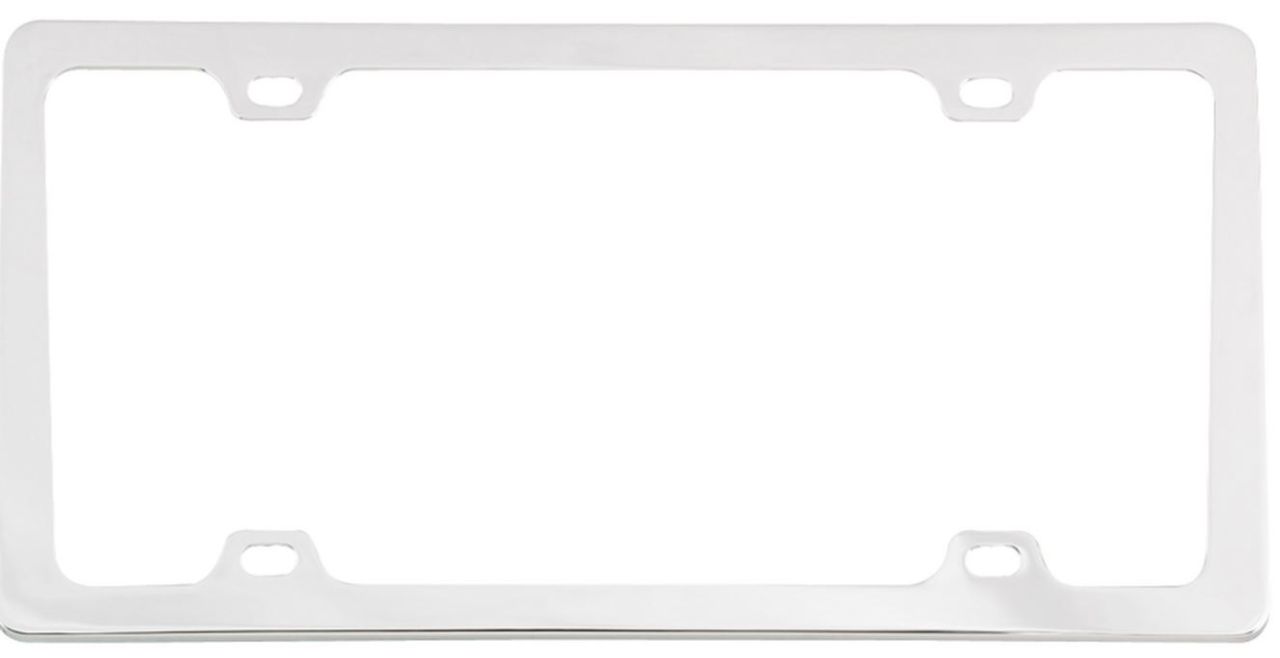Marco de placa - portaplaca - license plate frame / cover die-cast metal w/ chrome plating 
PRECIOS INCLUYEN I.S.V.