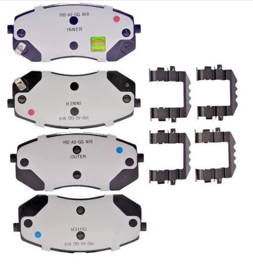 Pastilla frontal cerámica premium - napa adaptive one passenger car brake pads ceramic 
PRECIOS INCLUYEN I.S.V.