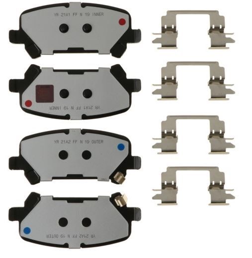Adaptive one truck and suv brake pads ceramic