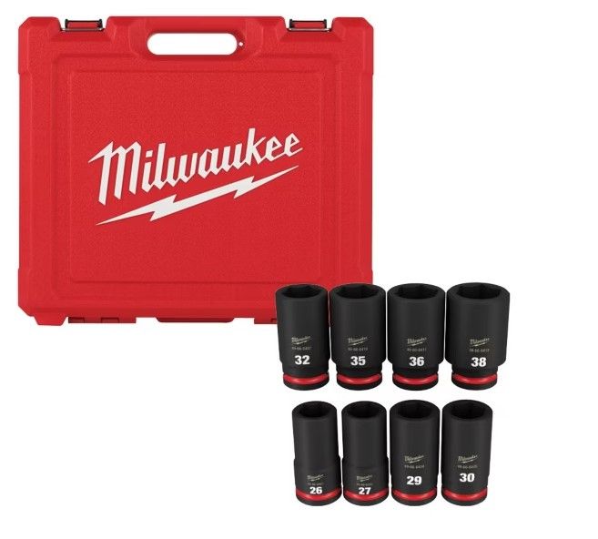 Milwaukee tool socket set 3/4 in metric (2)
PRECIOS INCLUYEN I.S.V.