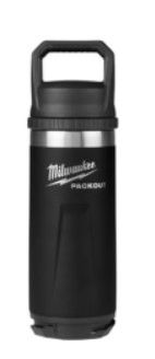 Bote milwaukee negro de 18 oz
