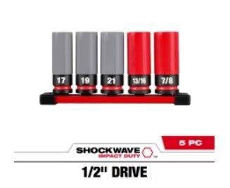 Kit de socket de 1/2 de impacto
PRECIOS INCLUYEN I.S.V.