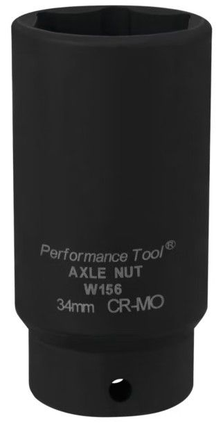 Axle nut socket 34 mm