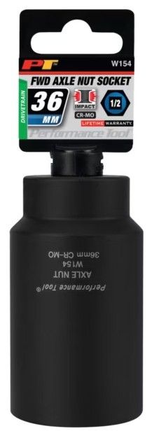 Axle nut socket 36 mm