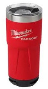 Vaso milwaukee de 20 oz color rojo