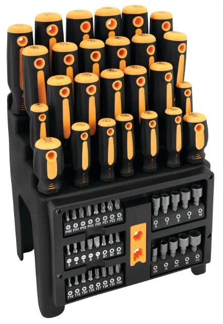 Set de desarmadores de 61 piezas perfomance tools