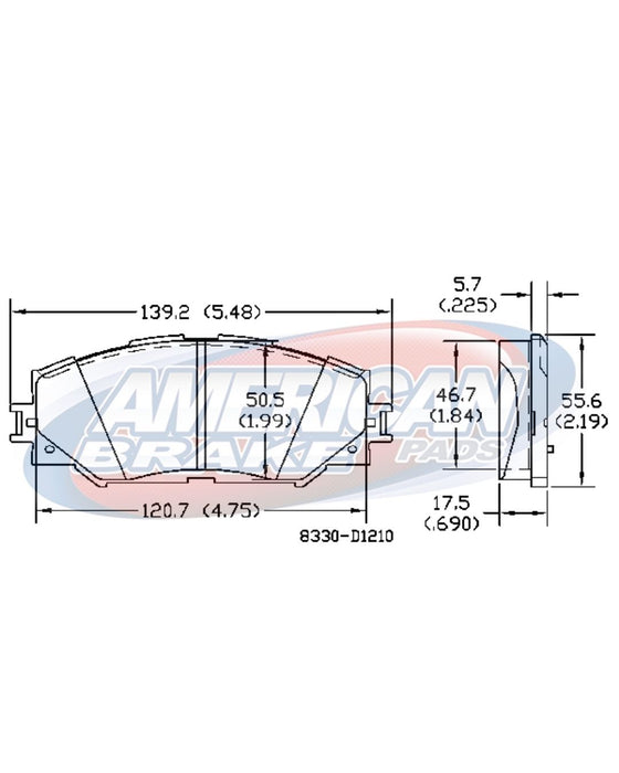 Pastilla toyota rav4 le 06/18; corolla 09/19;