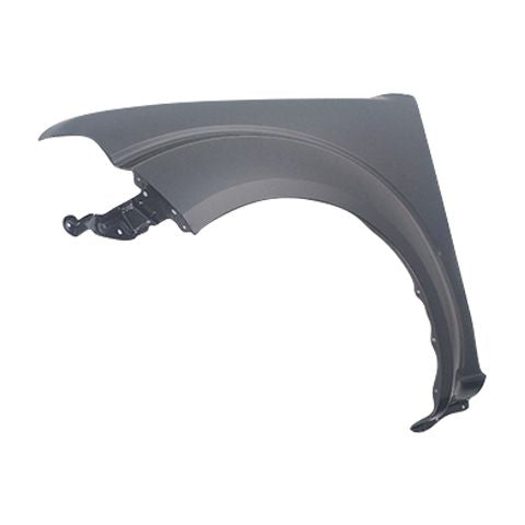 Guardafango nissan frontier 2005 - 2012 versión americana / navara 2005 - 2013 / pathfinder 2005 - 2012 versión japonesa sin agujeros para spoiler (rh)