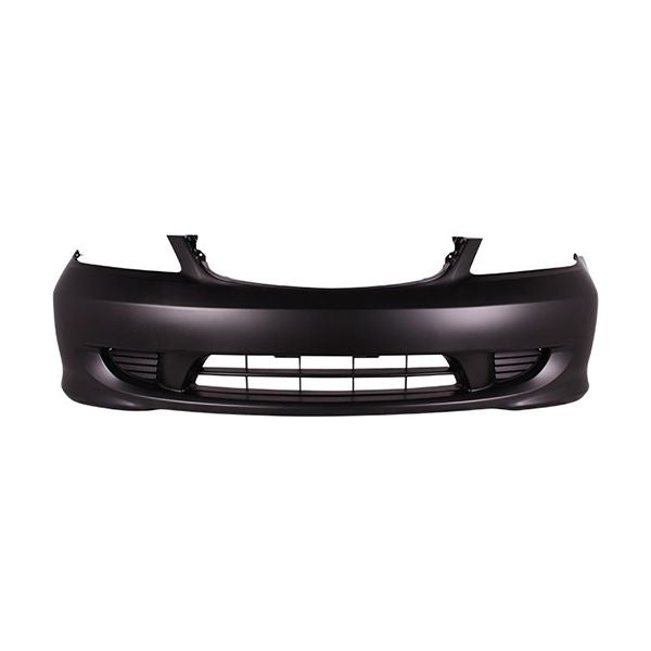 Bumper frontal honda civic 2004 - 2005 plástico coupé / sedán versión americana