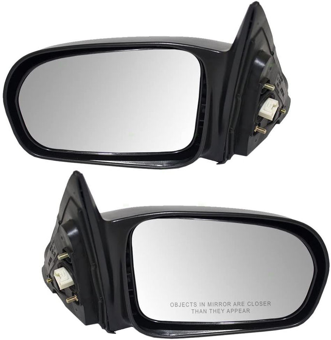 Retrovisor exterior honda civic 2001 - 2005 negro eléctrico sedán versión americana (rh)