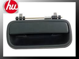 Abridor exterior de puerta trasera toyota hilux 1989 - 1997 plástico cromado (lh)