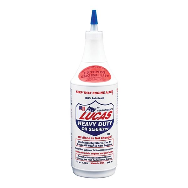 Aditivo estabilizador de aceite lucas oil para equipo pesado, aumenta el rendimiento del combustible, 1 qt
PRECIOS INCLUYEN I.S.V.