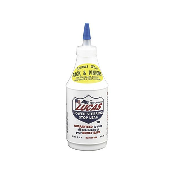 Aditivo para sellar fugas de power steering lucas oil, 12 oz