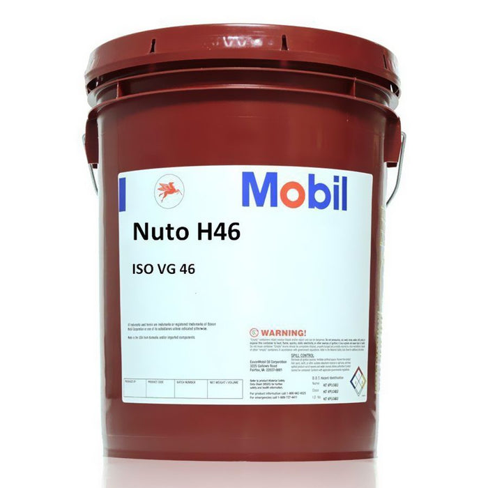 Cubeta de lubricante mobil para sistemas hidráulicos antidesgaste de calidad iso 46 nuto h 46
PRECIOS INCLUYEN I.S.V.