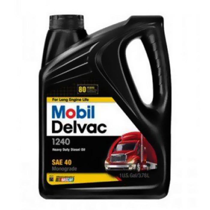 Mobil delvac 1240 aceite monogrado  sae 40 para motores diesel de servicio pesado.
PRECIOS INCLUYEN I.S.V.