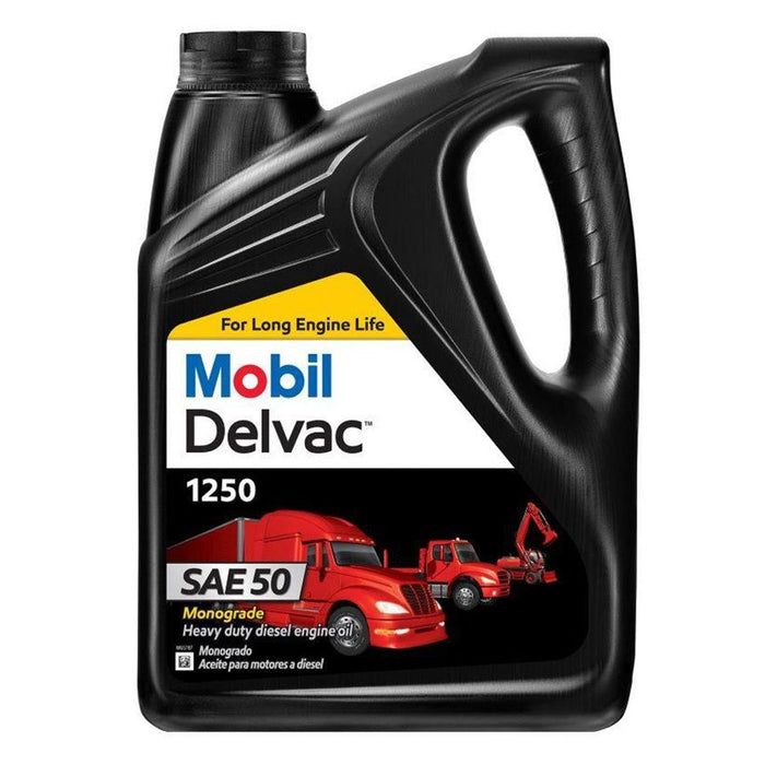 Mobil delvac 1250 aceite monogrado  sae 50 para motores diesel de servicio pesado.
PRECIOS INCLUYEN I.S.V.