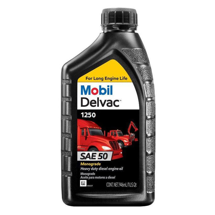 Mobil delvac 1250 aceite monogrado  sae 50 para motores diesel de servicio pesado.
PRECIOS INCLUYEN I.S.V.