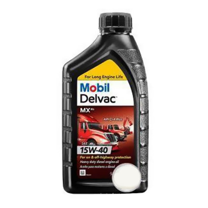 Mobil delvac mx 15w-40 es un lubricante para motores diesel de servicio pesado, recomendado para aplicaciones en entornos operativos exigentes tales como: industria, mineria, construccion, marino.
PRECIOS INCLUYEN I.S.V.