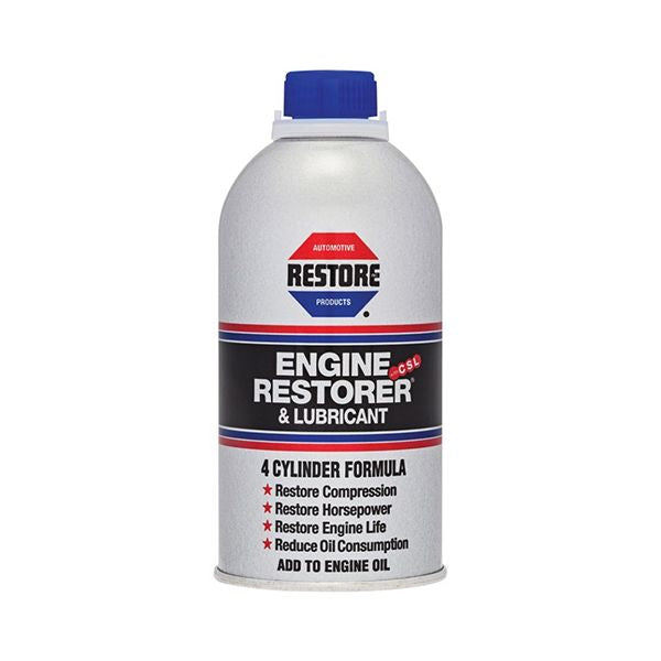Motor oil additive restore engine restorer & lubricant/ aditivo restaurador, recupera potencia, alarga la vida y reduce consumo de aceite